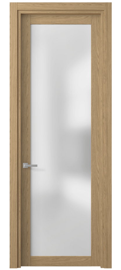 Межкомнатная дверь Планум 2102 Жемчужный дуб Сатинированное стекло Цена 6942400 so'm | Volhovec