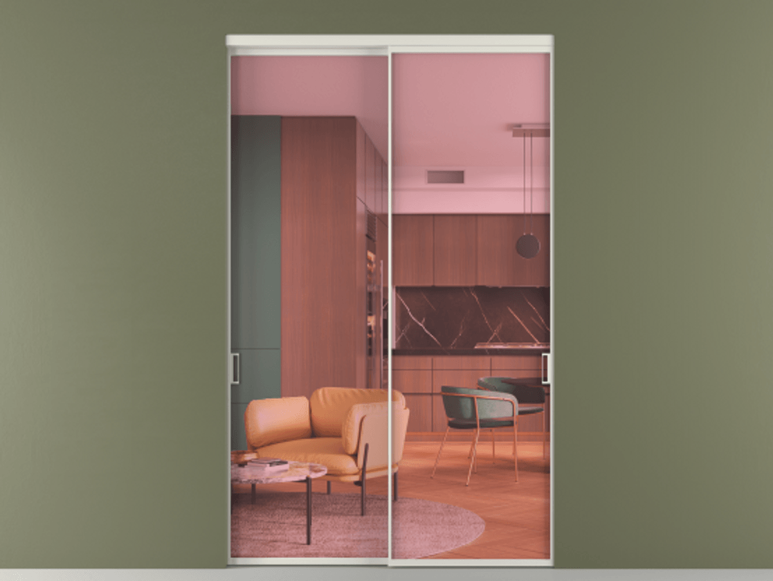 Перегородка Formato внутри проёма двустворчатая #VENDORCODE# #FURNISH# #GLASS# Цена #PRICE# #CURRENCY#  | Volhovec