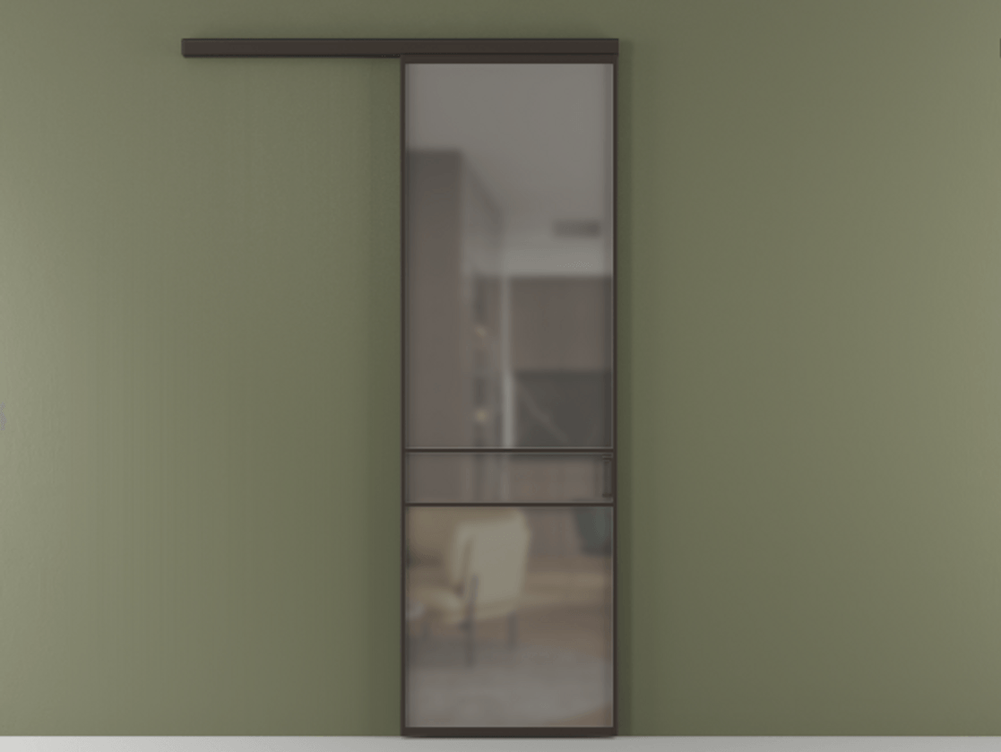Перегородка Formato вдоль стены одностворчатая #VENDORCODE# #FURNISH# #GLASS# Цена #PRICE# #CURRENCY#  | Volhovec