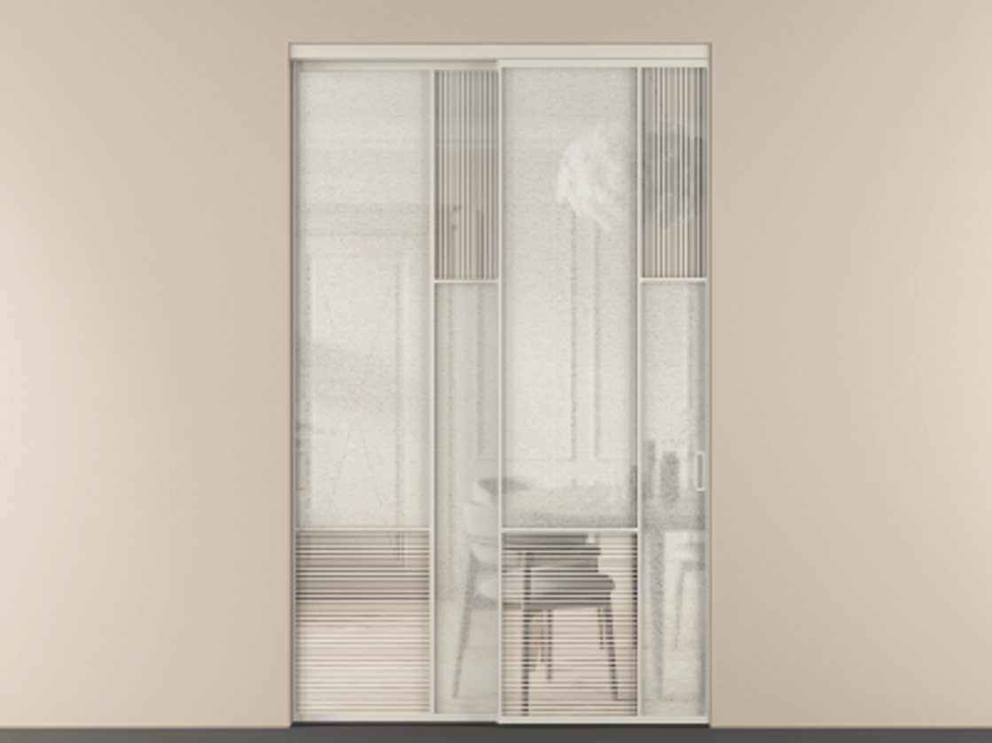 Перегородка Mosaic внутри проема двустворчатая #VENDORCODE# #FURNISH# #GLASS# Цена #PRICE# #CURRENCY# | Volhovec