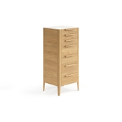 Комод Piega 7 ящиков дуб пшеничный матовый