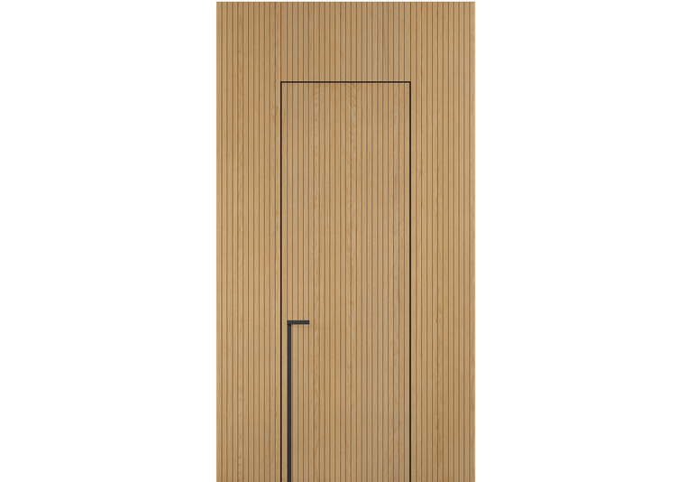 Панели для отделки стен Стеновая панель Фрезерованные Дуб золотой матовый. Цвет Дуб золотой матовый. Материал Шпон НатурВуд. Коллекция Фрезерованные. Картинка.