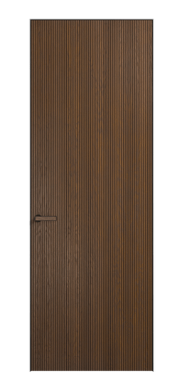 Дверь межкомнатная 8201 ДКШ.М. Цвет Дуб каштановый матовый. Материал Массив дуба матовый. Коллекция Вельвет. Картинка.