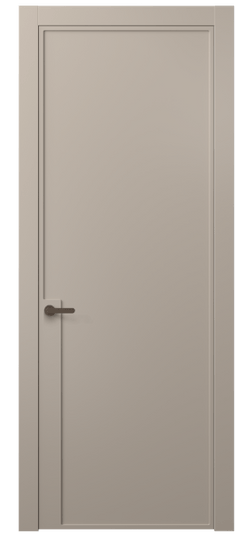 Дверь межкомнатная АКП 8603 МБСК. Цвет Матовый бисквитный. Материал Гладкая эмаль. Коллекция Фрэйм. Картинка.