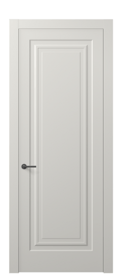 Дверь межкомнатная АКП 8401 МТСР. Цвет Матовый тёплый серый. Материал Гладкая эмаль. Коллекция Маскот. Картинка.