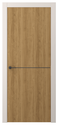 Дверь межкомнатная АКП 4207 ГОР Грецкий орех. Цвет Грецкий орех. Материал Ламинатин. Коллекция Фридом. Картинка.
