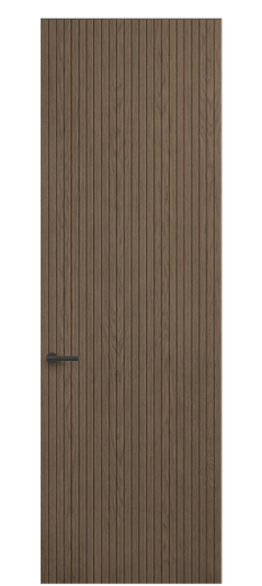 Дверь межкомнатная 0019 ДСРМ. Цвет Дуб серый матовый. Материал Шпон НатурВуд. Коллекция Селект. Картинка.