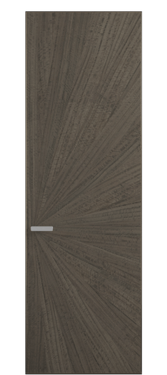 Дверь межкомнатная 0206 ЭВСМФ Эвкалипт серый матовый фризе. Цвет Эвкалипт серый матовый фризе. Материал Шпон эвкалипта НатурВуд. Коллекция Рифт. Картинка.