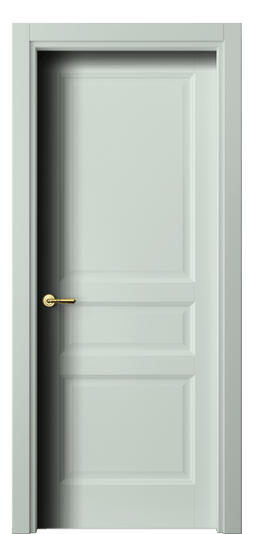 Дверь межкомнатная 1431 NCS S 1005-B80G. Цвет NCS NCS S 1005-B80G. Материал Гладкая эмаль. Коллекция Галант. Картинка.