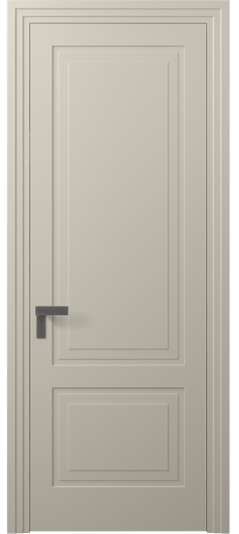Дверь межкомнатная АКП 8351 МБСР. Цвет Матовый бежево-серый. Материал Гладкая эмаль. Коллекция Рокка. Картинка.