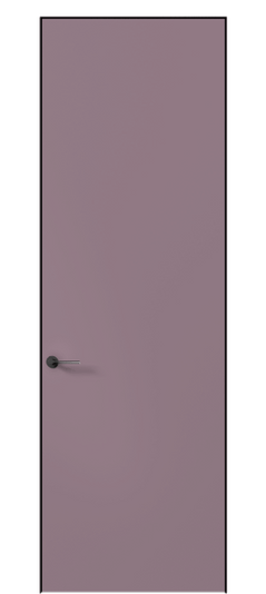 Дверь межкомнатная 0010 АКП Пастельно-фиолетовый RAL 4009. Цвет RAL Пастельно-фиолетовый RAL 4009. Материал Гладкая эмаль. Коллекция Планум Про. Картинка.