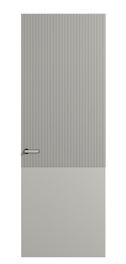 Дверь межкомнатная АКП 8205 МСР Матовый серый. Цвет Матовый серый. Материал Гладкая эмаль. Коллекция Вельвет. Картинка.