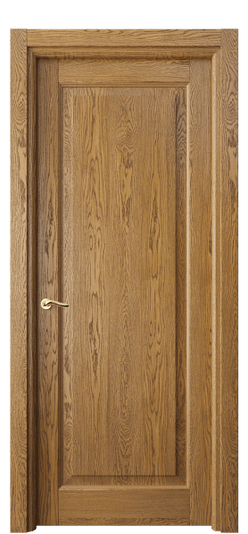 Дверь межкомнатная 0701 ДМД.Б. Цвет Дуб медовый брашированный. Материал Массив дуба брашированный. Коллекция Лигнум. Картинка.