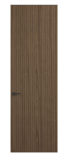 Дверь межкомнатная АКП 0019 ОМДМР. Цвет Орех медный матовый рифт. Материал Радиальный шпон НатурВуд. Коллекция Селект. Картинка.
