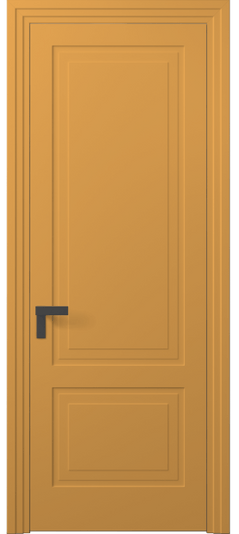 Дверь межкомнатная 8351 Пастельно-жёлтый RAL 1034. Цвет RAL Пастельно-жёлтый RAL 1034. Материал Гладкая эмаль. Коллекция Рокка. Картинка.