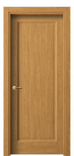 Дверь межкомнатная 1401 ВНД. Цвет Ванильный дуб. Материал Ламинатин. Коллекция Галант. Картинка.