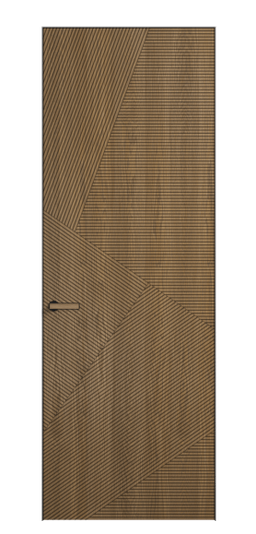 Дверь межкомнатная 8213 ДМС.М. Цвет Дуб мускатный матовый. Материал Массив дуба матовый. Коллекция Вельвет. Картинка.