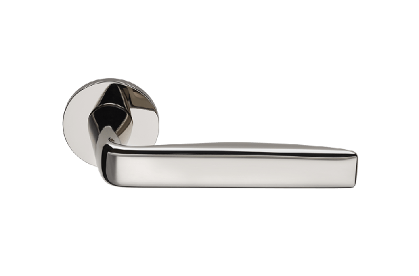 Ручки для дверей Ручка дверная Вива. Цвет Полированный никель. Коллекция Вива. Картинка.